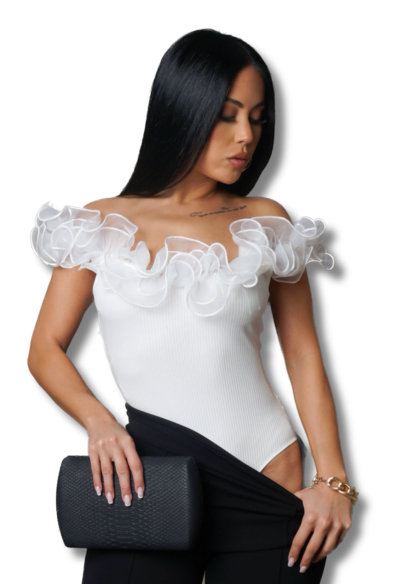 BODY GLAMOUR BLANC
