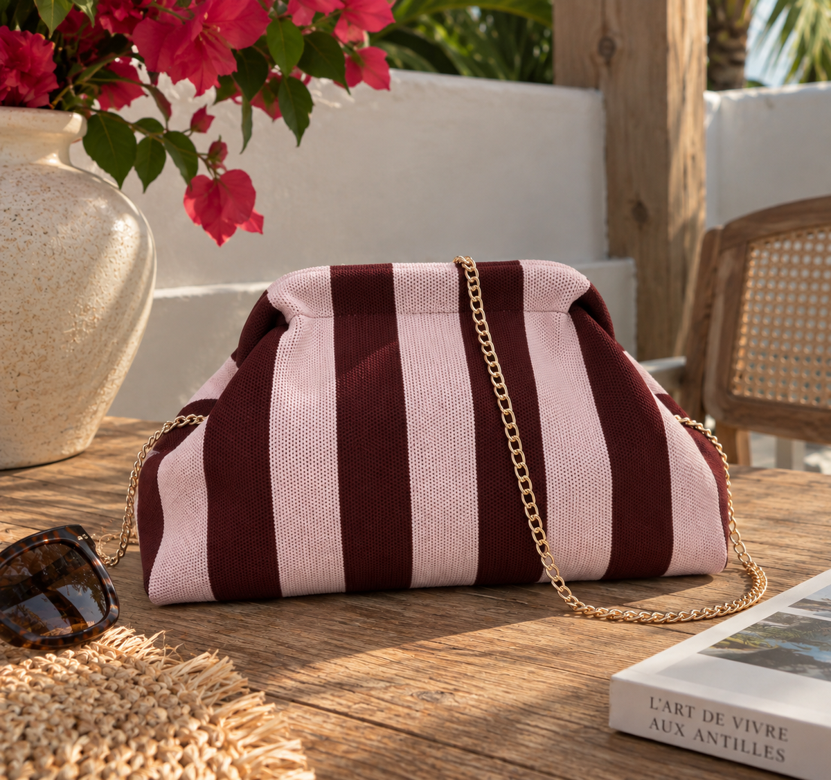 SAC BANDOULIERE RAYE