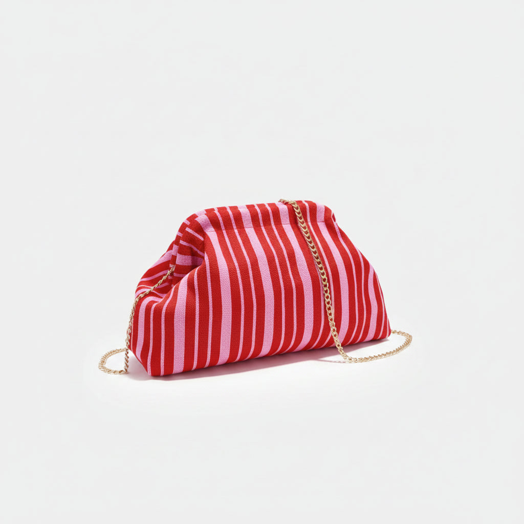 SAC BANDOULIERE A RAYURES