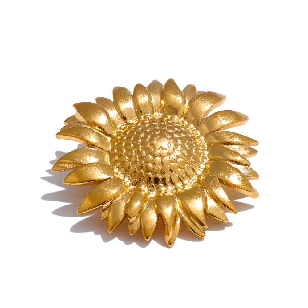 BROCHE TOURNESOL