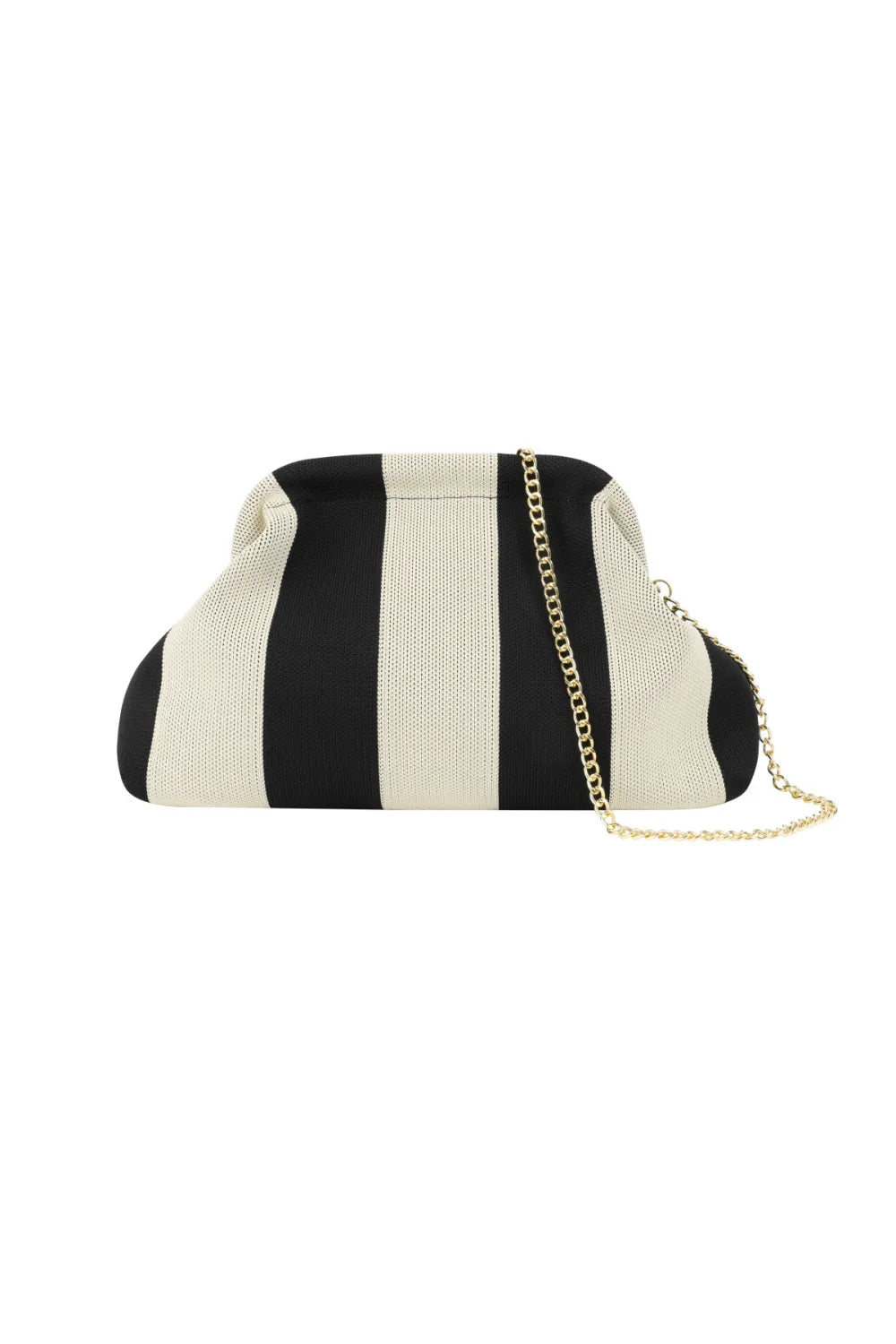 SAC BANDOULIERE RAYE BLANC ET NOIR