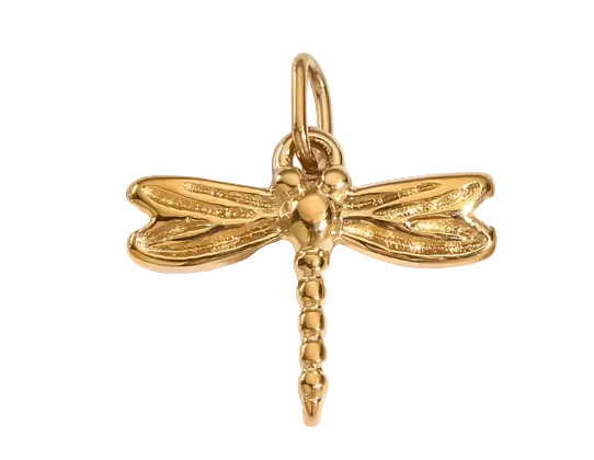 Libellule gold